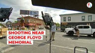 shots fired at Floyd memorial