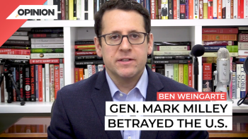 Ben Weinberg argues General Mark Milley betrayed the United States in his conversations with Chinese counterparts.