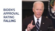 President Biden has seen his approval rating poll numbers drop over the last few weeks.