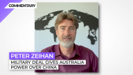 Peter Zeihan says the Australia sub deal is really about China.