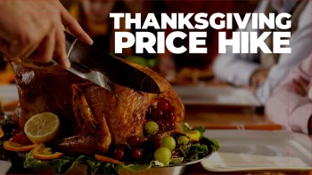 Experts are expected an expensive Thanksgiving.