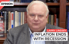 Larry Lindsey says inflation comes after recession.