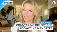 Jordan Reid says it's no problem to refute vaccine mandate objections.