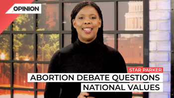 Star Parker says abortion debate is really about our national values.