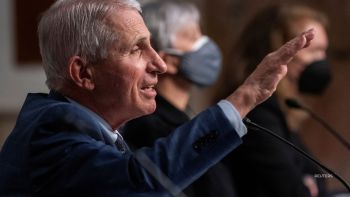 There were some tense moments from Anthony Fauci at a Senate committee hearing.