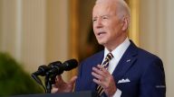 Biden held a news conference to wrap up his first year in office.