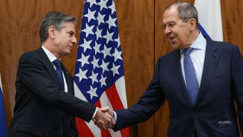 Blinken held a meeting with Russian FM Lavrov.
