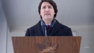 Trudeau blasted the COVID mandate protests in Ottawa.