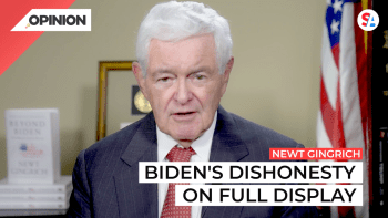 Newt Gingrich analyzes President Biden's dishonesty on display at the news conference to mark his first year in office.
