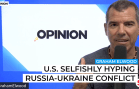 Graham Elwood says U.S. hyping Russia-Ukraine conflict as a distraction.