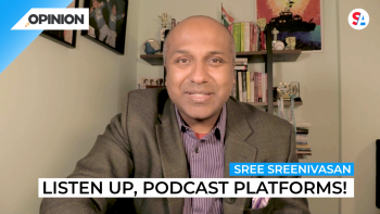 Sree Sreenivasan says podcasts platforms should do more to stop misinformation and hate on their platforms.