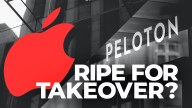 Peloton is pedaling into the ground. Now worth one-fourth what it was one year ago, the company is ripe for a takeover. Is Apple the right buyer?