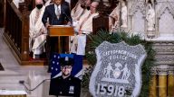 The second NYPD officer funeral in less than a week was held for Wilbert Mora.