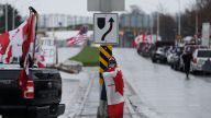 Canadian officials look to end the Freedom Convoy blockade.