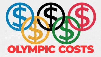 China is reporting it'll cost $3.9 billion to host the Olympics, but the real cost may be $38.5 billion. It's far from the only Olympics over budget.