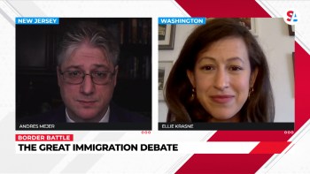 Immigration Attorney Andres Mejer and conservative columnist Ellie Kranse debate President Biden's plan to end Title 42.