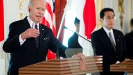 Joe Biden said the United States would intervene militarily should China try to invade Taiwan.