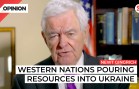 Newt Gingrich says Ukraine War is moving in the right direction.