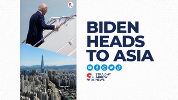 President Biden departed on his first Indo-Pacific trip as president, stopping first in South Korea and planning to focus on China.