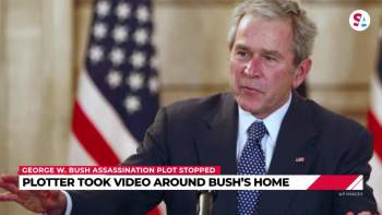 An assassination plot targeting George W. Bush has been foiled.