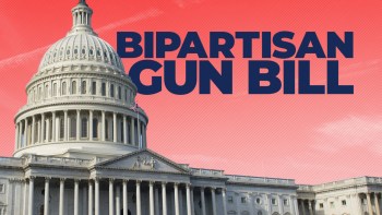 Senators introduced bipartisan gun reform legislation that Congress will race to approve before leaving for Fourth of July vacation.
