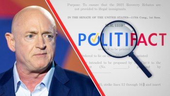 Fact Check Check: PolitiFact ignores the law, calls immigration claims about Sen. Kelly “false”