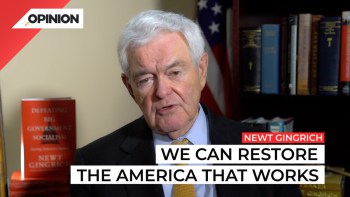 America is losing faith in our system of government. Newt Gingrich says it will take a team effort to fight socialism and restore our values.