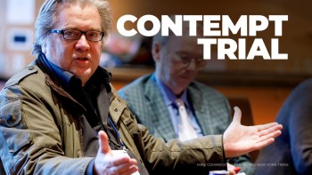 Former Trump adviser Steve Bannon is facing two counts of criminal contempt of congress for refusing to testify before the Jan. 6 committee.