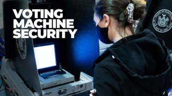 Experts say there's risk in utilizing today's voting machines, but that doesn't mean experts have seen evidence of hacking.