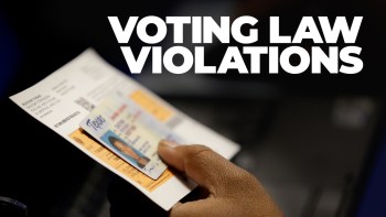 The Justice Department is suing Arizona over a voter registration law that requires voters to provide proof of citizenship to complete their registration.