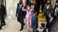 Nancy Pelosi is reportedly visiting Taiwan despite warnings from China, Brittney Griner is back in Russian court, five state primaries are set to begin.