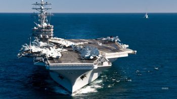A U.S. air craft carrier strike group is going to South Korea. It's a not-so-subtle way to tell North Korea the U.S. will defend its allies.