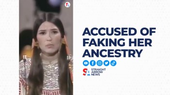 Sacheen Littlefeather, the late actress known for taking the stage for Marlon Brando in 1973 is accused of faking her ancestry.