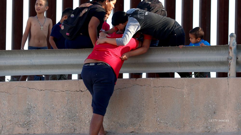Texas border enforcement has released about 600 migrants onto the streets of El Paso because shelters are full.