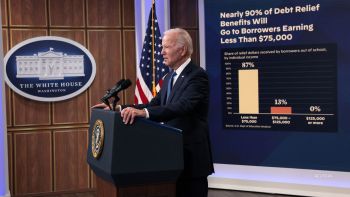 President Joe Biden's plan to provide student loan forgiveness remains on hold following a federal appeals panel ruling.