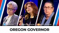 Democratic former state Rep. Tina Kotek is the winner of a close, three-way race for governor in Oregon. Gov. Kate Brown, D, was term limited. 