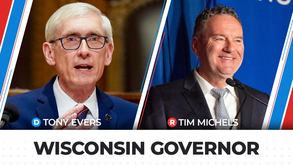 Wisconsin Gov. Tony Evers, D, has won a second term after defeating Republican challenger Tim Michels. The race could have gone either way.