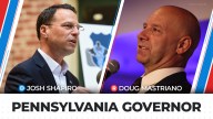 Pennsylvania Attorney General Josh Shapiro, D, is projected to win the governor's race over his opponent, state Sen. Doug Mastriano, R.