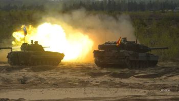 This week, NATO member countries are showing what their tank teams can do in a competition called “Iron Spear.”