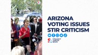Officials in Maricopa County, Arizona reported problems with their ballot counting machines in the first few hours of Election Day. 