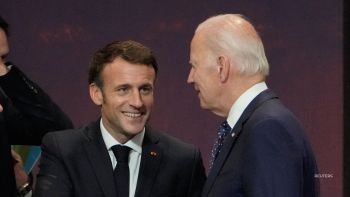 President Biden is expected to host French President, Emmanuel Macron, for dinner and climate change discussions.