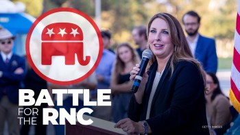 GOP Chairwoman Ronna McDaniel is trying to win a fourth term at the helm of the RNC but faces fierce competition from two challengers.