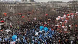 Facing protests over proposed pension reforms, French President Emmanuel Macron insisted he would move ahead with the reforms.