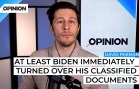 The big difference is President Biden didn't know he had classified documents in his possession and former President Donald Trump did.