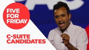 Entrepreneur Vivek Ramaswamy is running for president. Here's how other execs fared who made runs for the White House in Five For Friday.