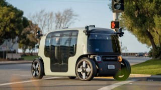 Zoox autonomous robo-taxis are now on the roadways in Northern California. They are equipped with sensors, but no driver or steering wheel.