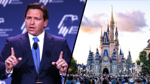 Florida Republicans are pushing a bill to give Gov. Ron DeSantis (R) control over Disney's self-governing district in Orlando.
