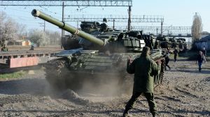 In the last year, Russia lost no less than 1,700 tanks. Russia can't field new tanks fast enough, and may be out of tanks in three years.