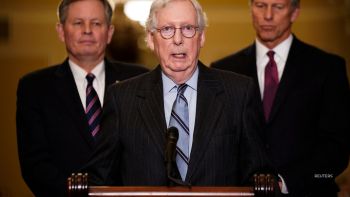 Senate Minority Leader Mitch McConnell is hospitalized after falling at a hotel Wednesday. Norfolk Southern will testify in a Senate hearing.