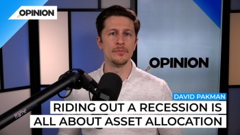 There's no reason to worry about an upcoming recession if your assets are allocated in line with your tolerance for risk.